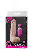 Телесный перезаряжаемый вибратор G-Girl 6Inch Pvc Rechargeable Vibrator - 15,2 см.