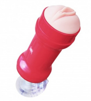 Мастурбатор Spider Realism Vagina hands free в красной тубе