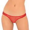 Соблазнительные трусики-бикини Pure NV Crotchless Panty, красный