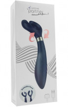 Синий вибромассажер для пар Satisfyer Endless Fun