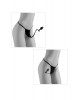 Черные трусики Crotchless Secret Gem XL-Xxl с анальной пробкой, черный